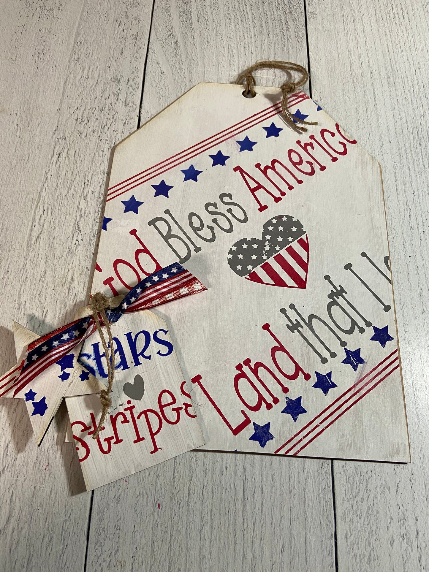 UNPAINTED Large tags