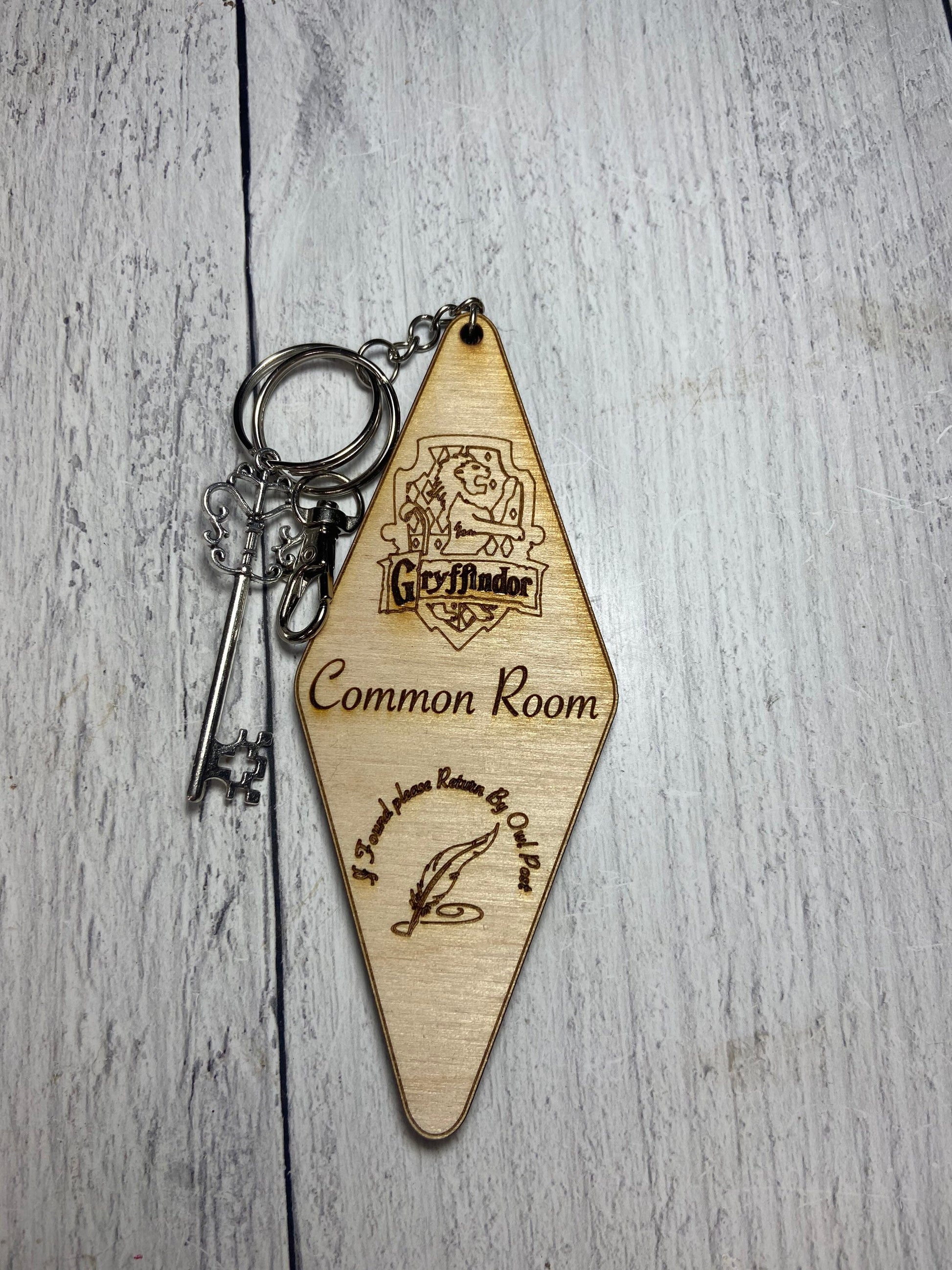 Wizard House Common Room Key Chain