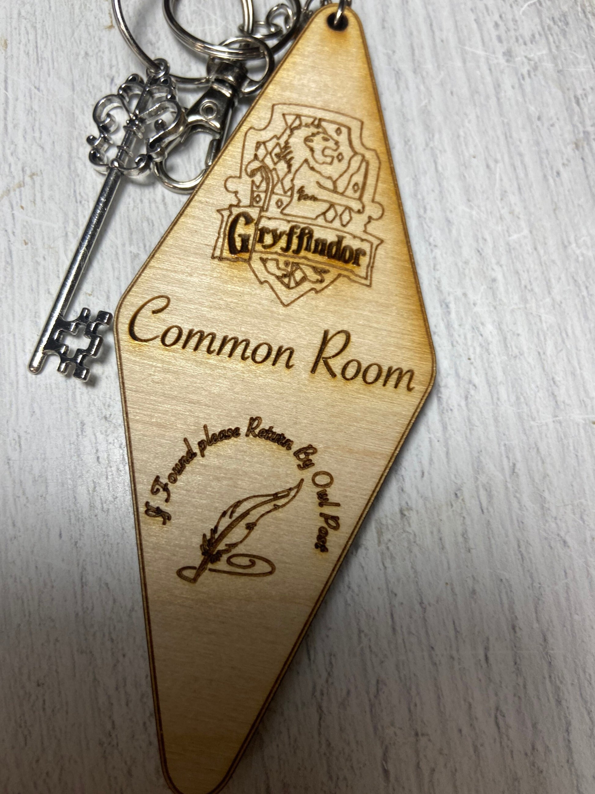 Wizard House Common Room Key Chain