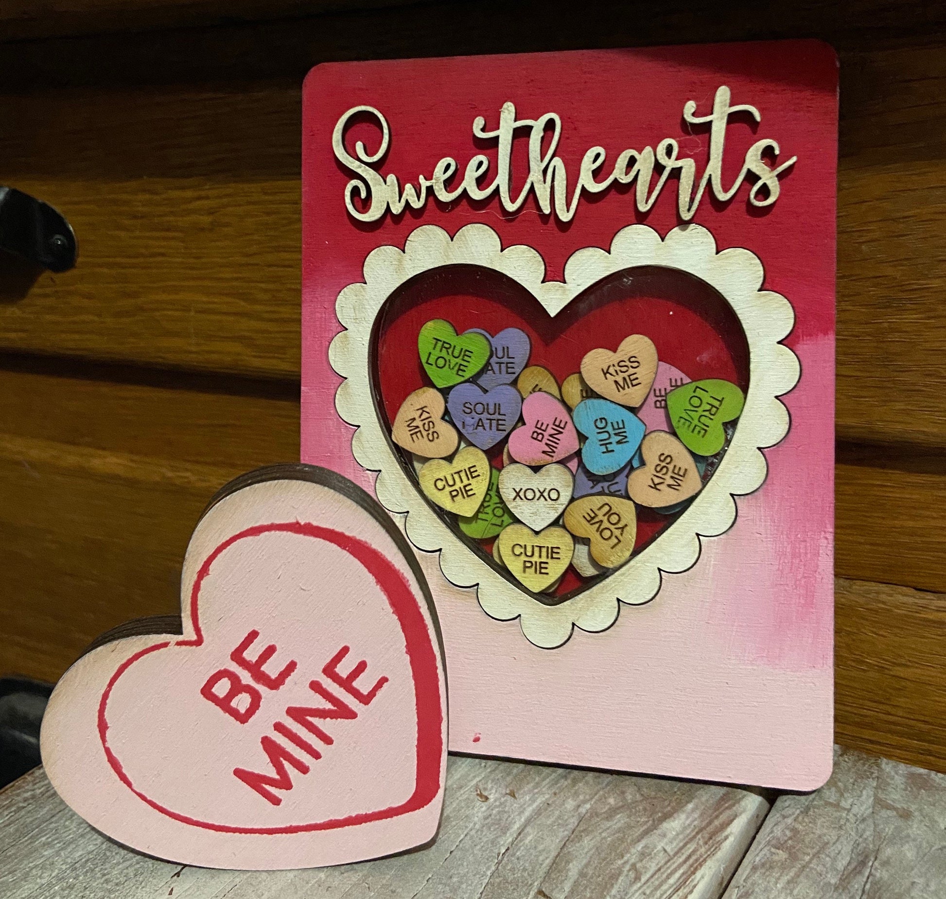 DIY Sweetheart conversation box Unpainted