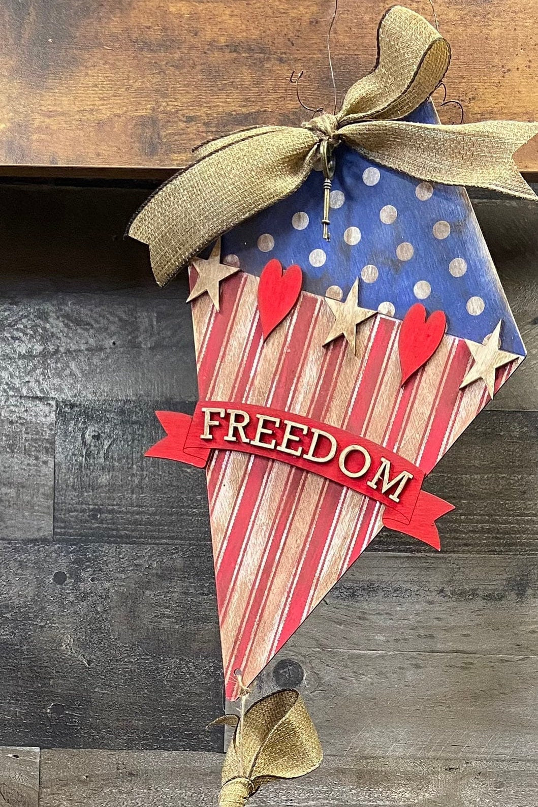 DIY Freedom Kite (unpainted)