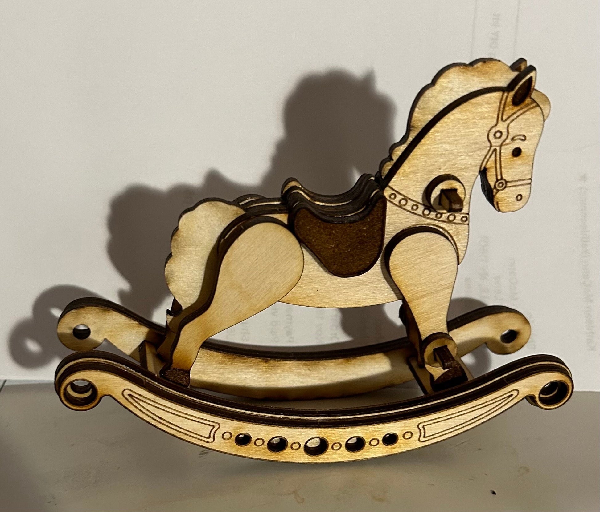 Toy rocking horse DIY