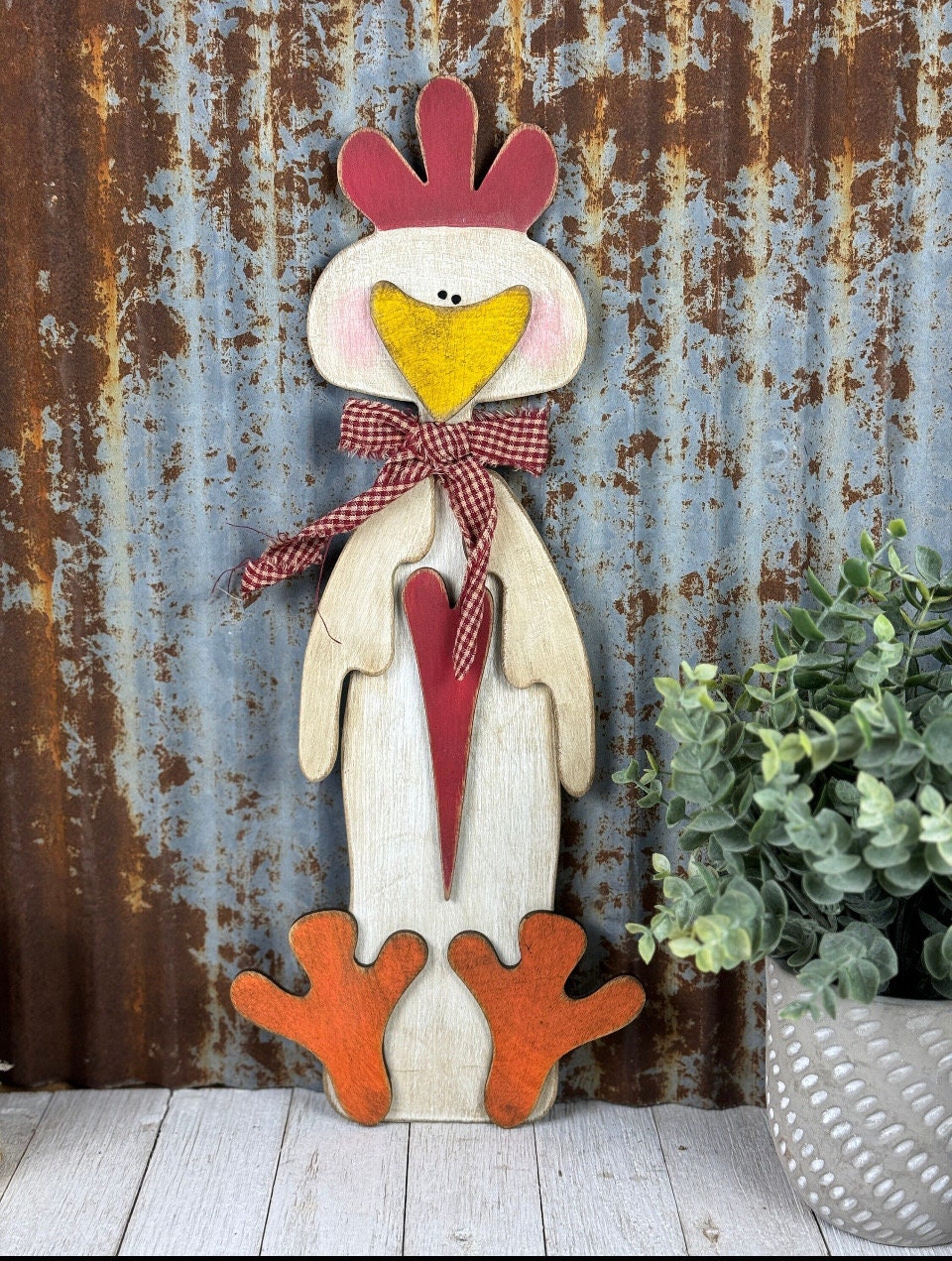 Rooster DIY Unpainted
