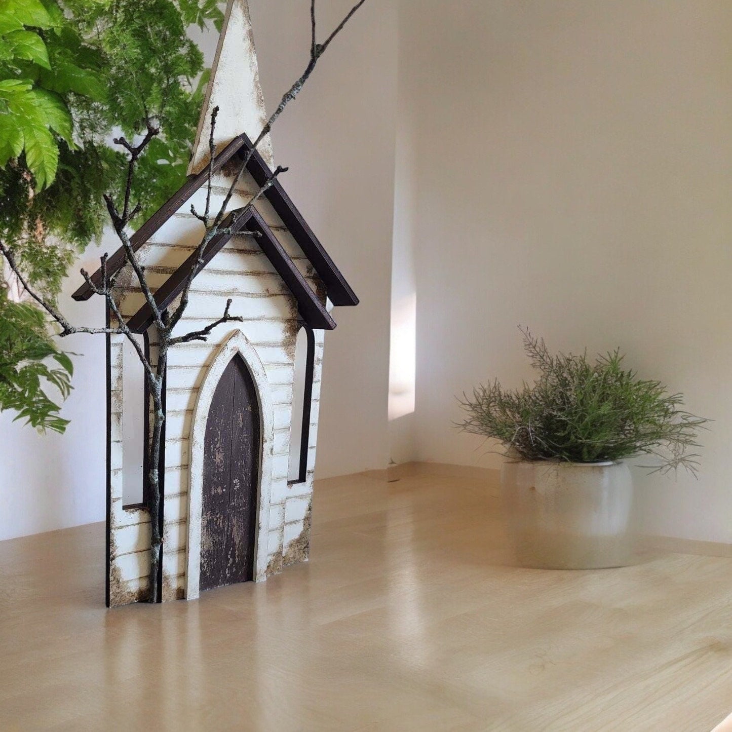 Farmhouse Church Unpainted Kit