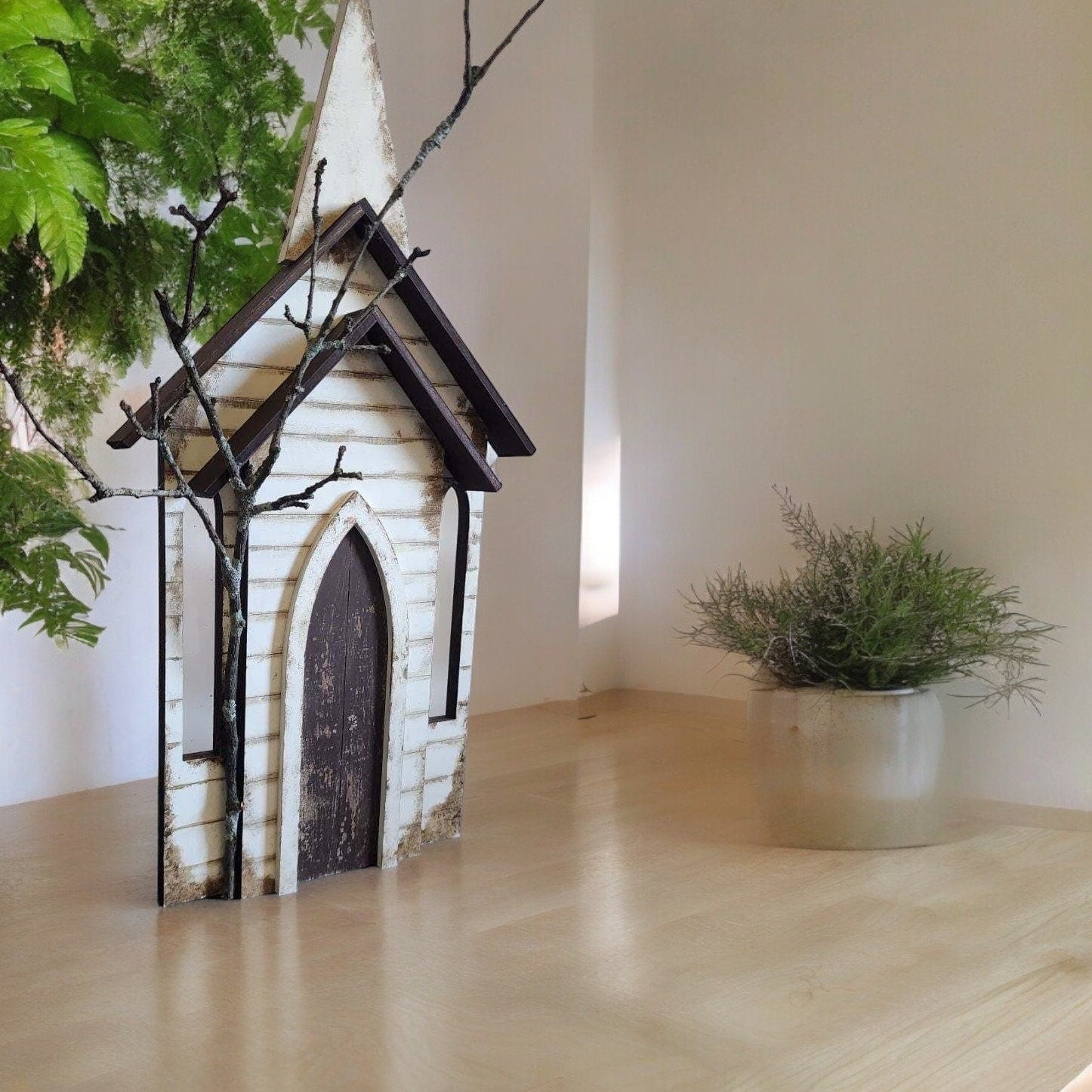 Farmhouse Church Unpainted Kit
