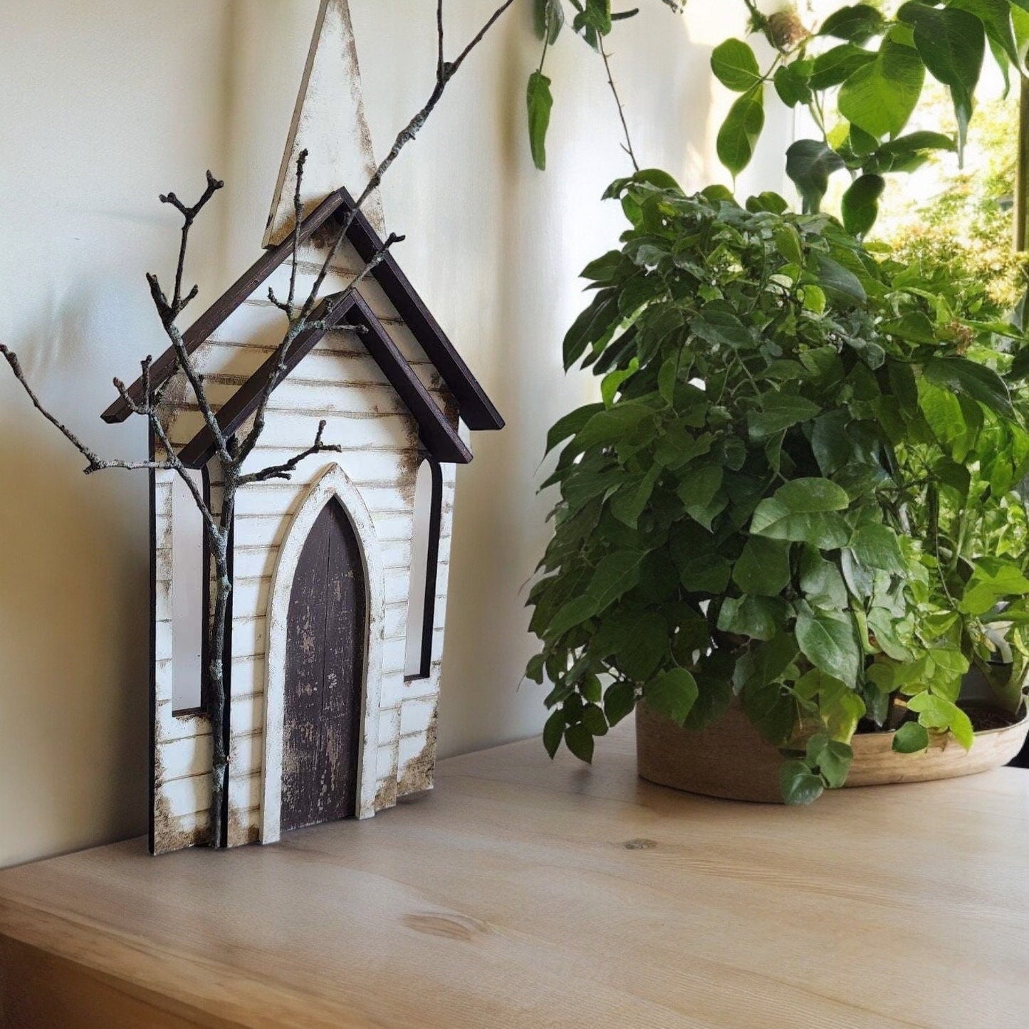 Farmhouse Church Unpainted Kit