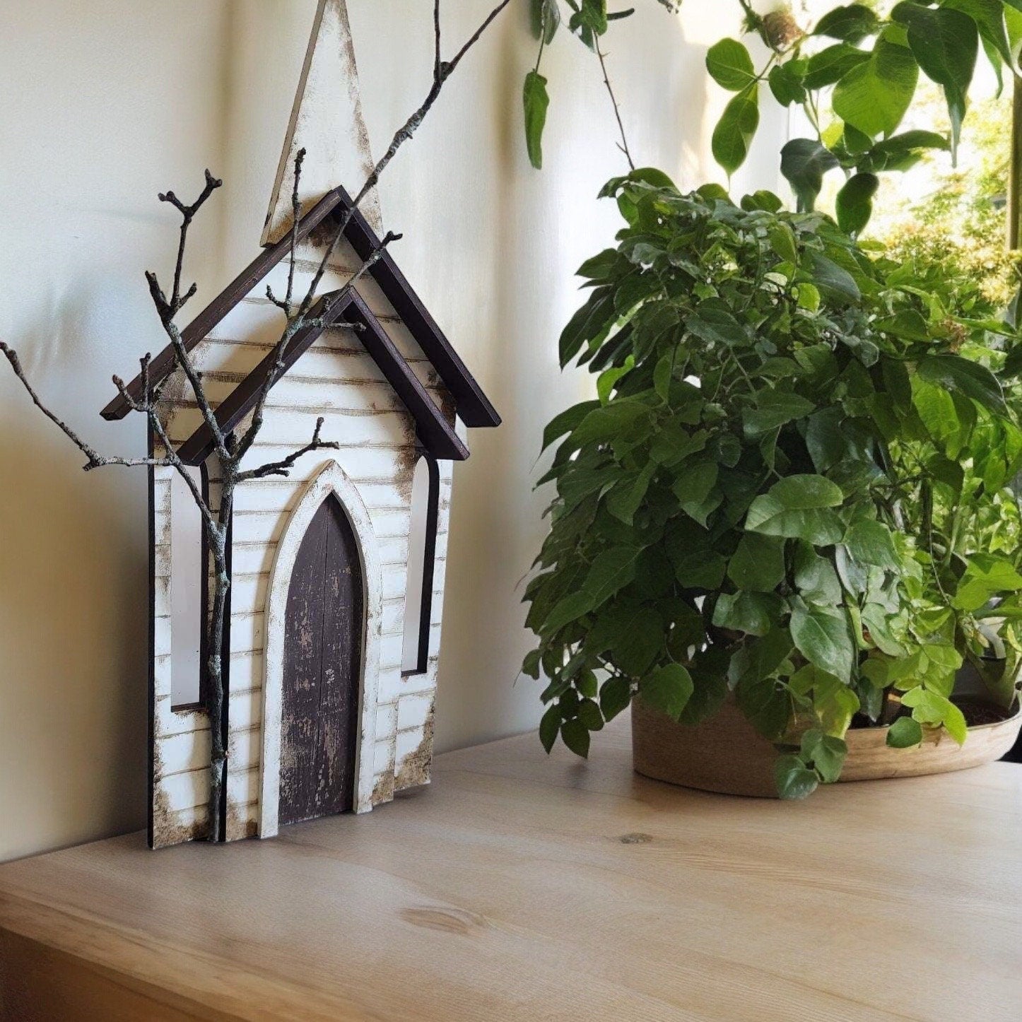 Farmhouse Church Unpainted Kit