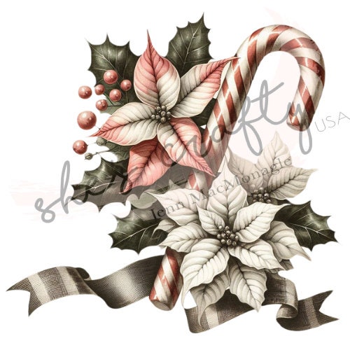Candycanes Printable BUNDLE (Not a physical item)