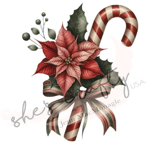 Candycanes Printable BUNDLE (Not a physical item)