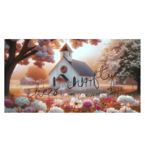 Country Church Printable Bundle (Not a physical item)