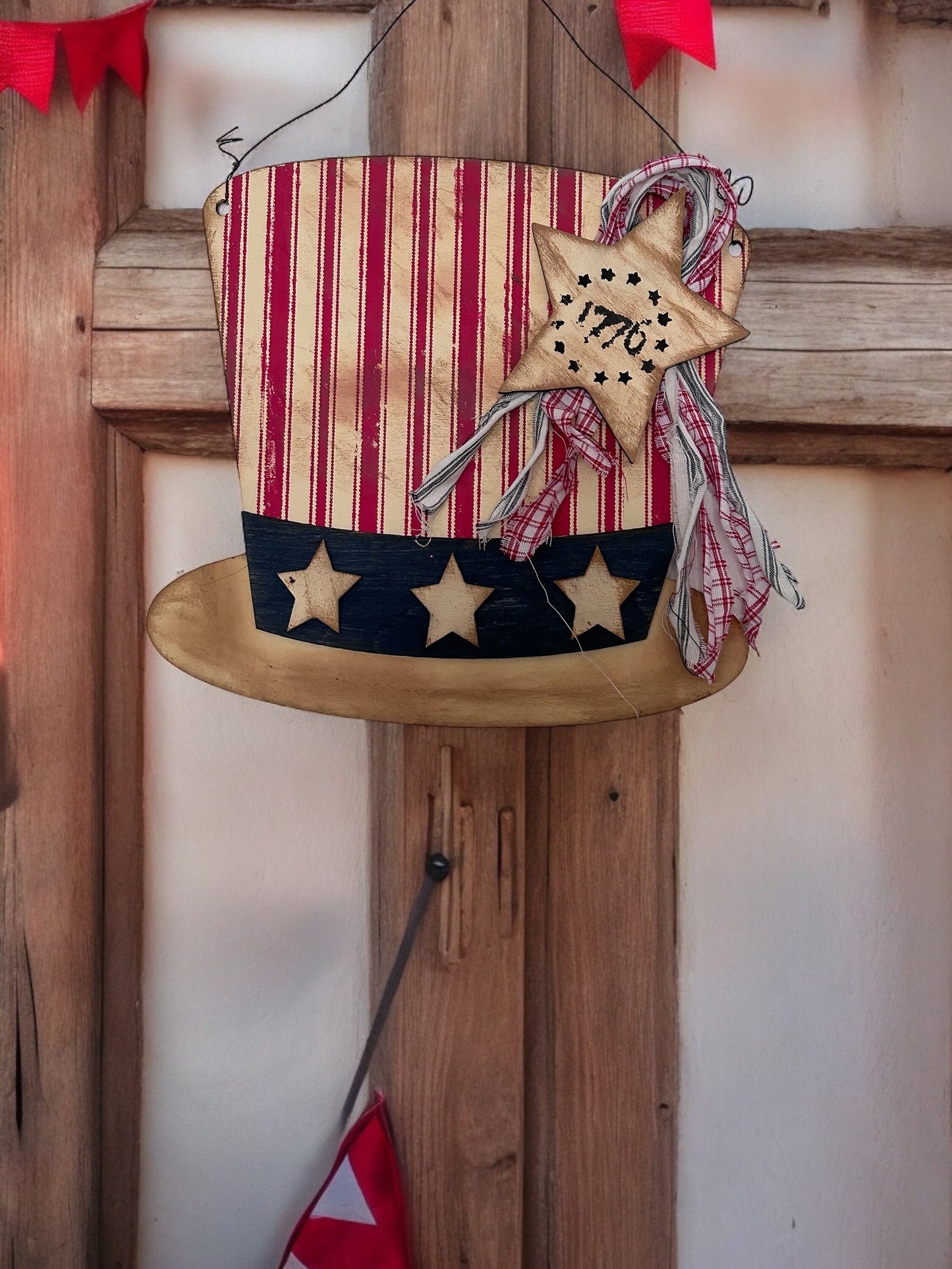 LARGE Uncle Sam’s Hat Unpainted