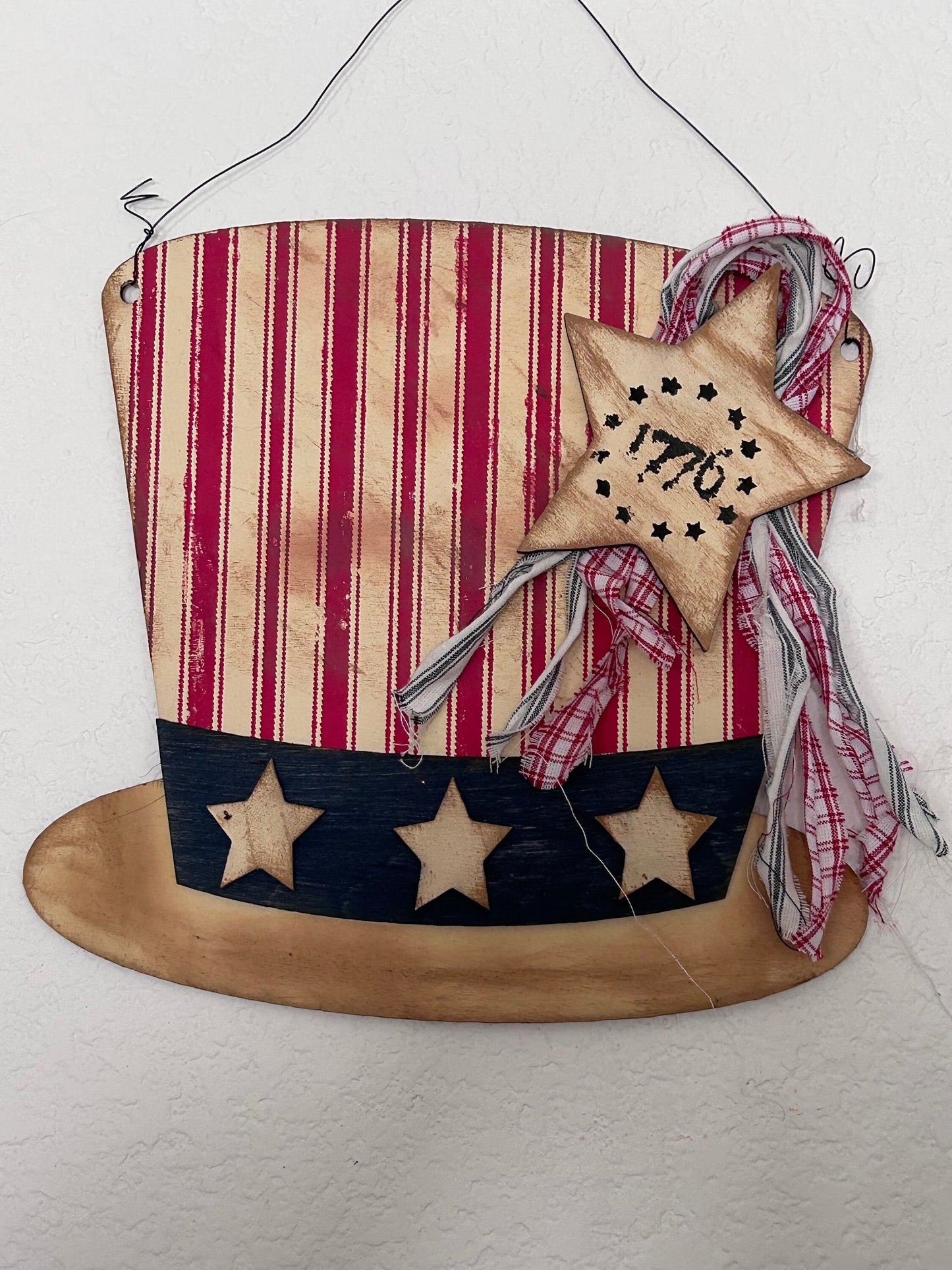 LARGE Uncle Sam’s Hat Unpainted