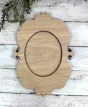 Wooden Vintage Insipred Photo Frames (UNPAINTED and UNASSEMBLED)
