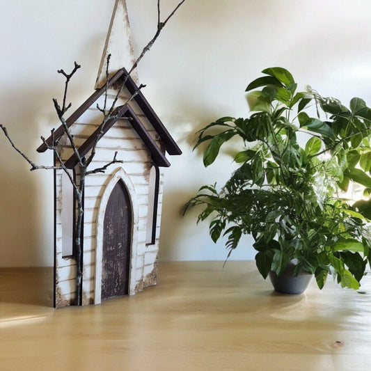 Farmhouse Church Unpainted Kit