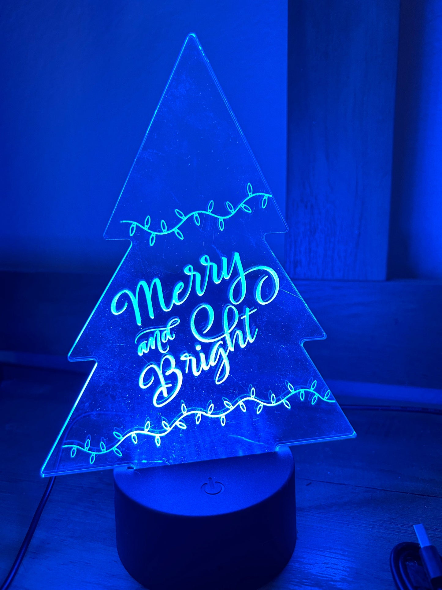 Merry and Bright Tree Light