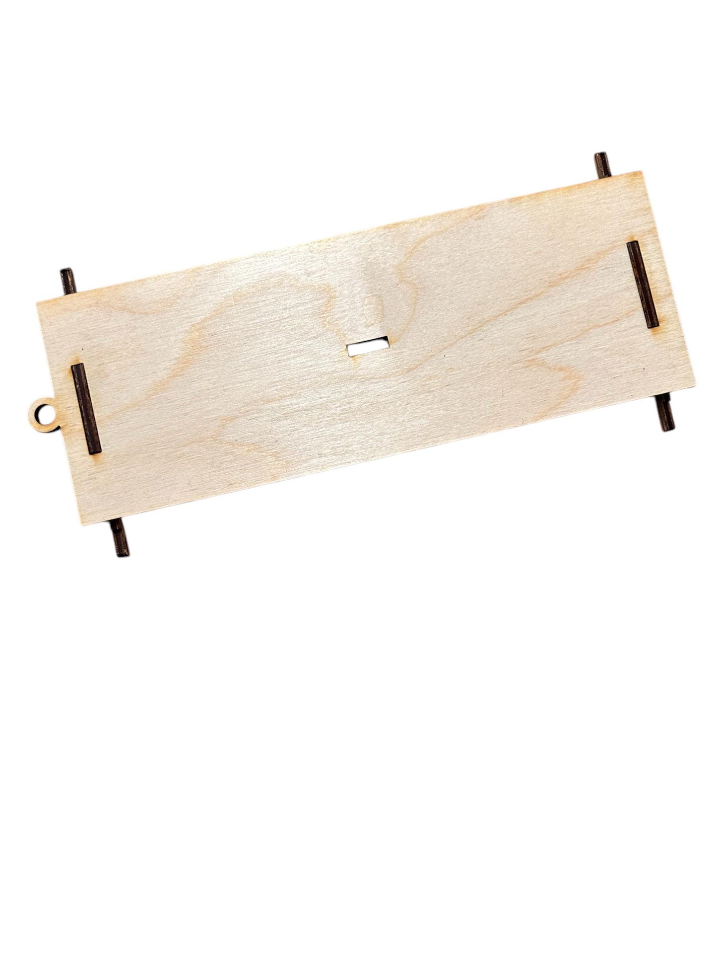 Rabbit Pull Toy Wood Cut Out Unassembled (Blank)