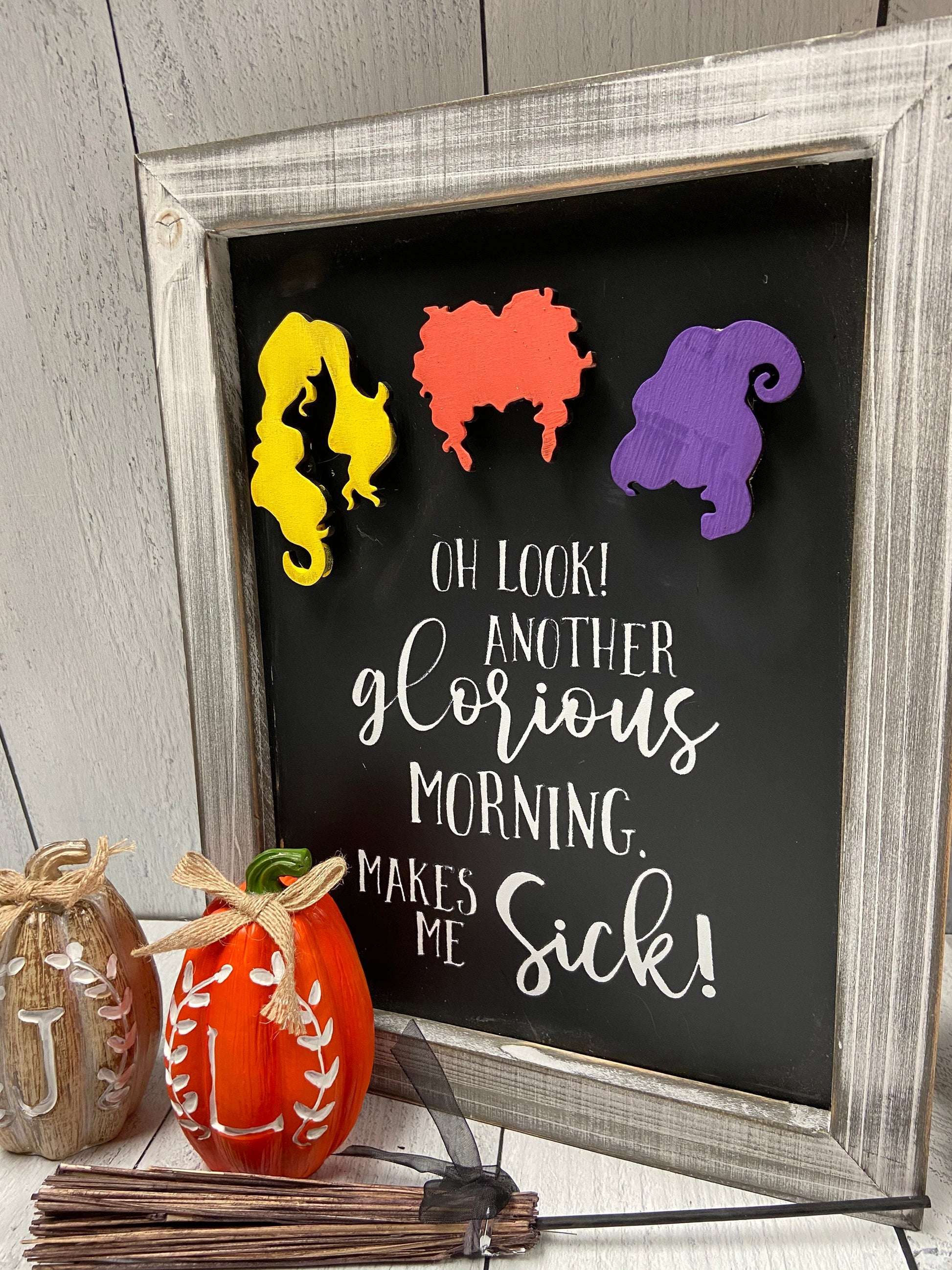 Sanderson Sister Wood Cutouts