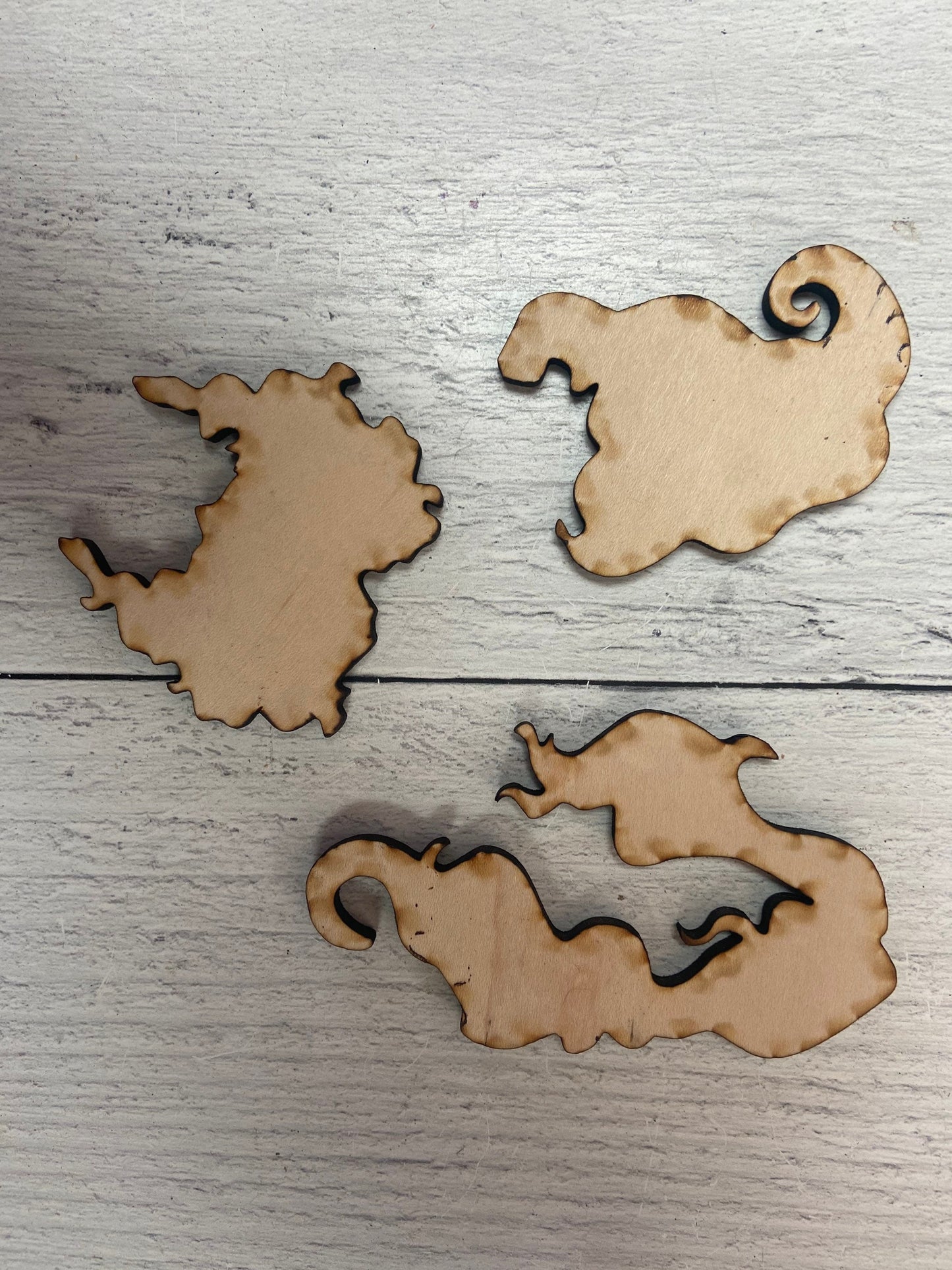 Sanderson Sister Wood Cutouts