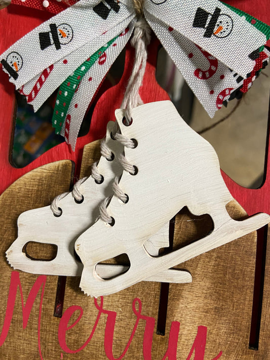 Natural wood Skates