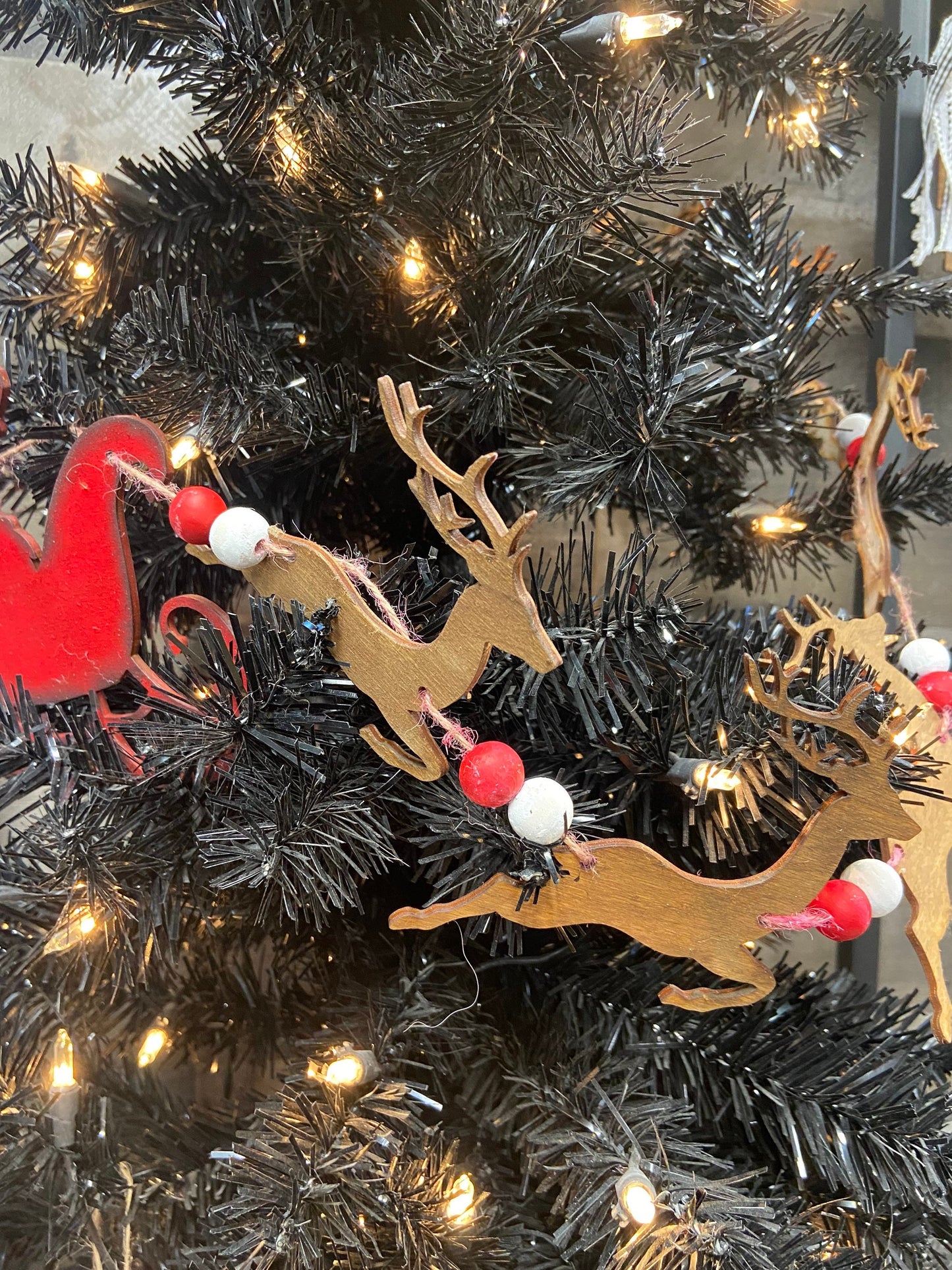 Santa Garland DIY unpainted