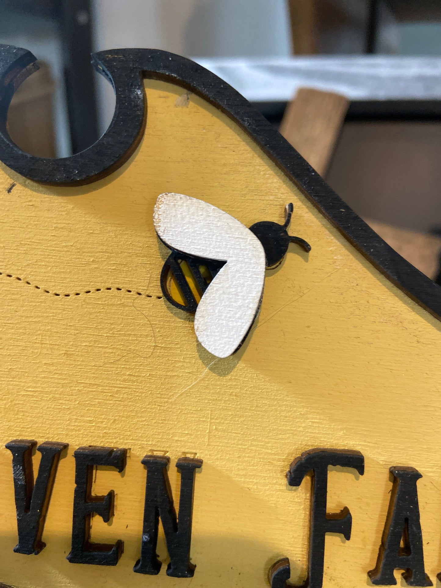 MisBeeHaven Farms DIY sign unpainted