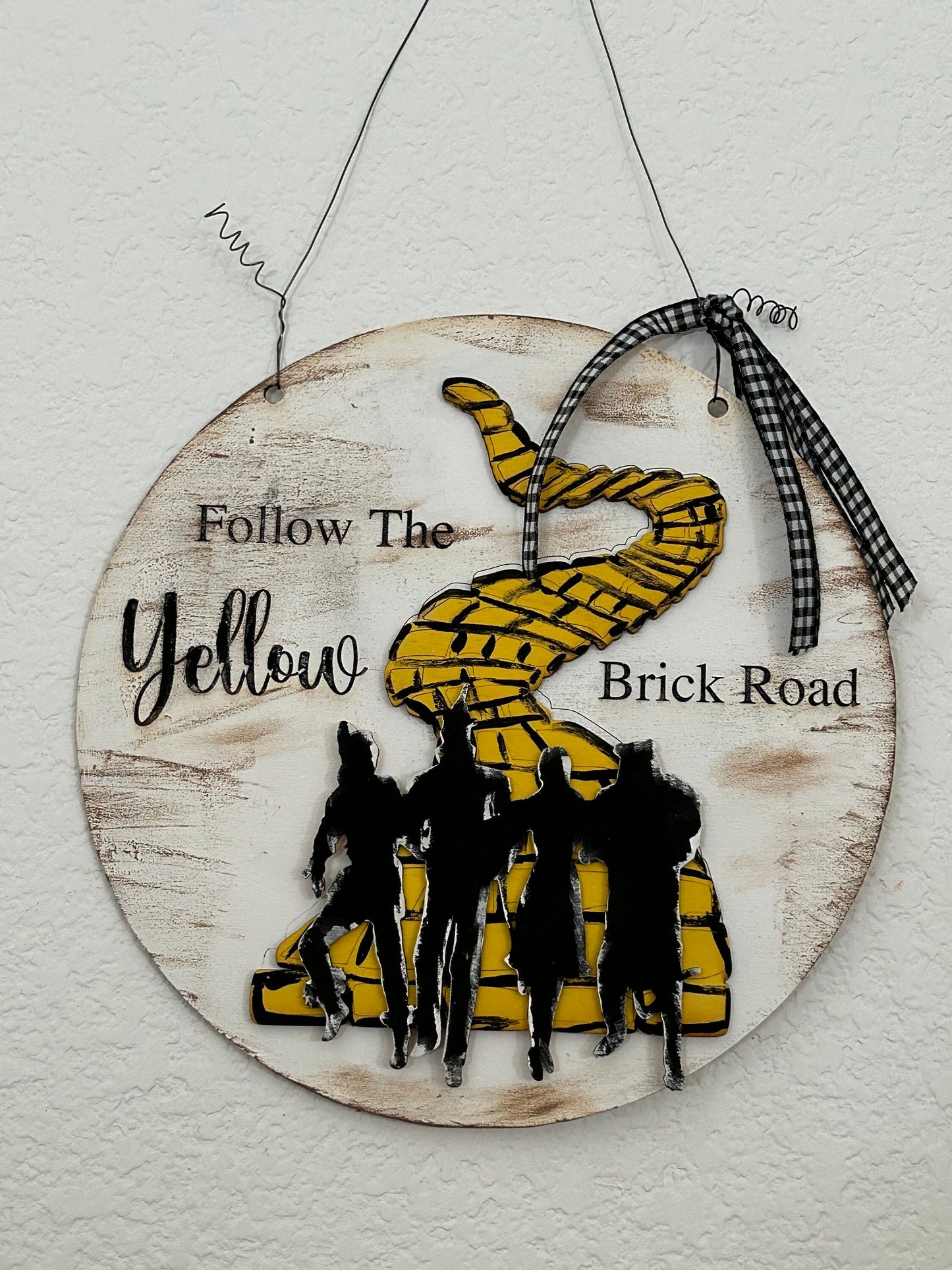 Follow the Yellow Brick Road DIY Unpainted