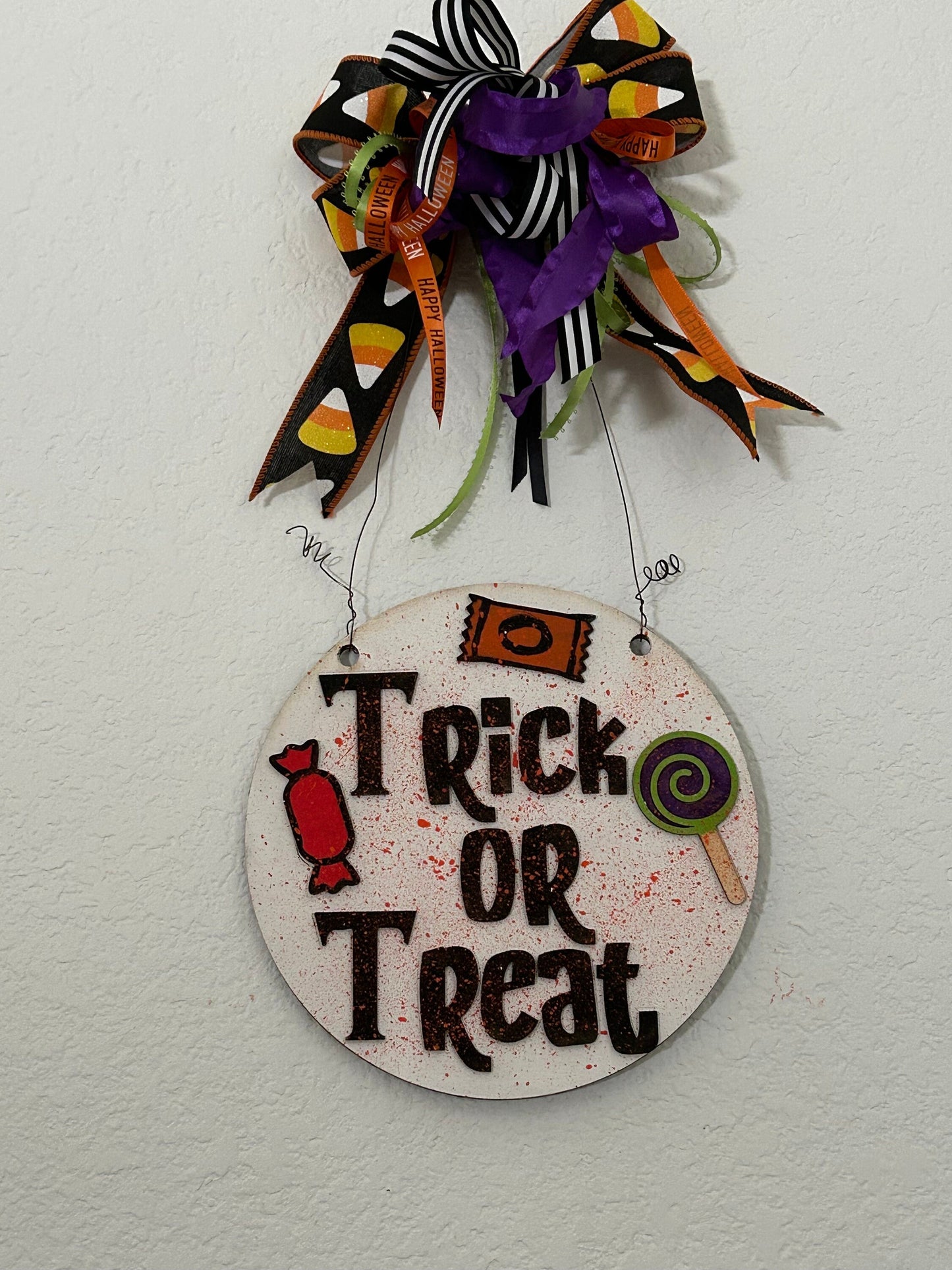Trick or Treat DIY Sign Set