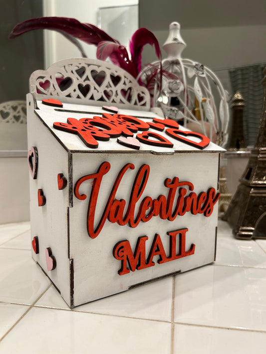 Valentines Mailbox DIY KIT unpainted