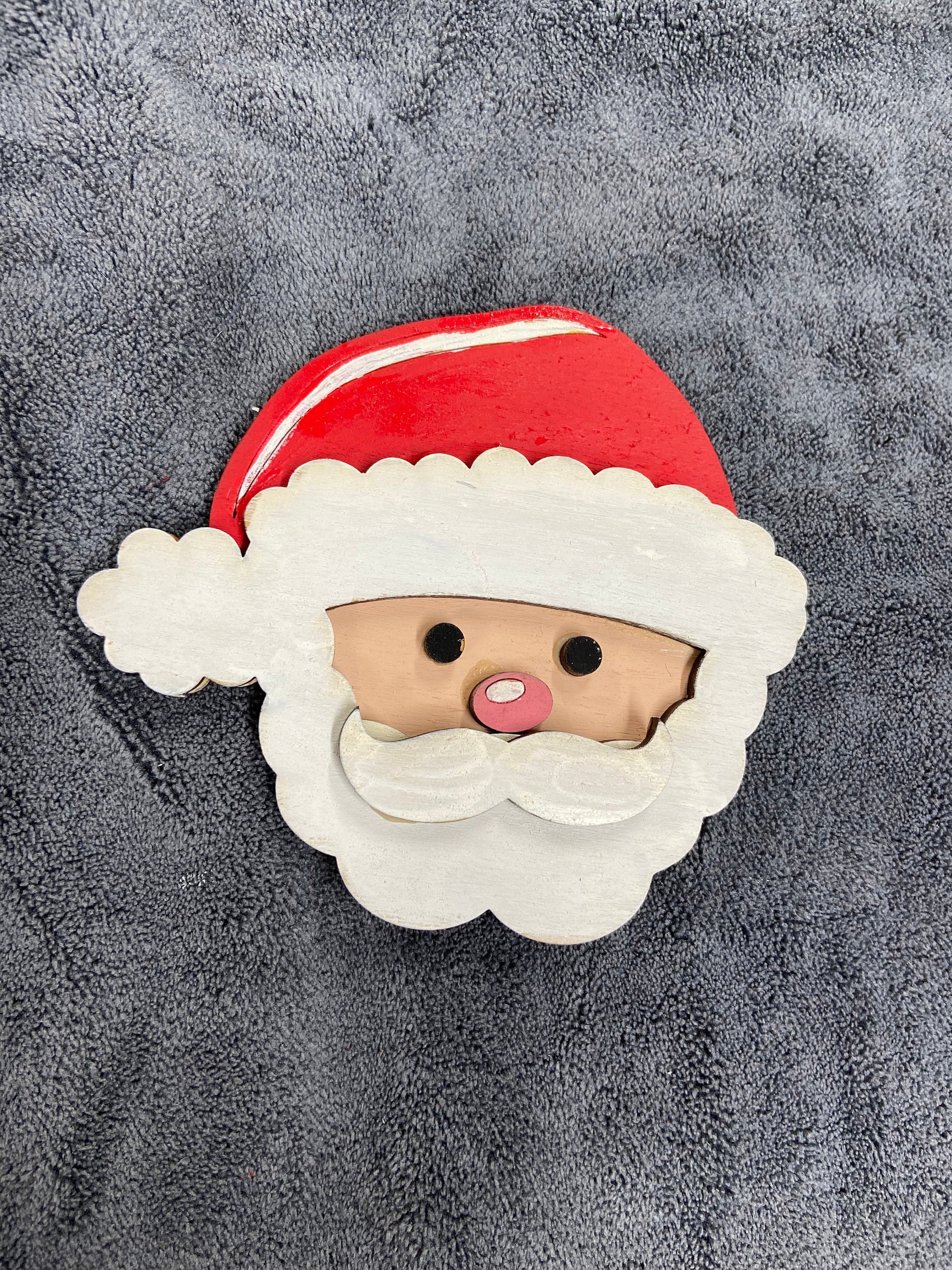 DIY UNPAINTED SANTA