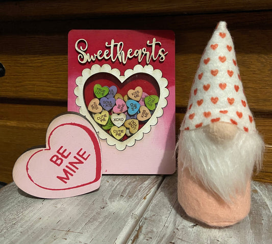 DIY Sweetheart conversation box Unpainted
