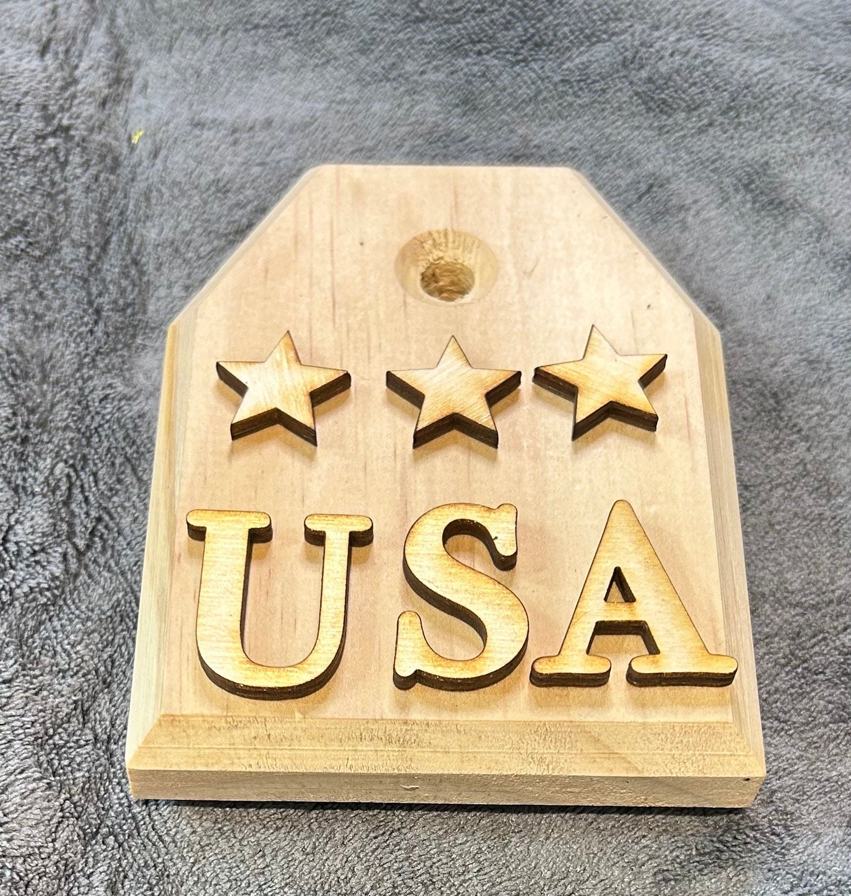 USA Chunky tag bundle DIY Unpainted