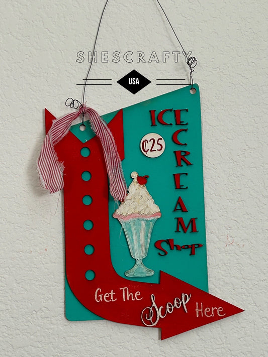 Ice Cream shop DIY (unpainted)