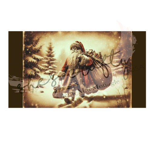 Old World Santa Digital Download