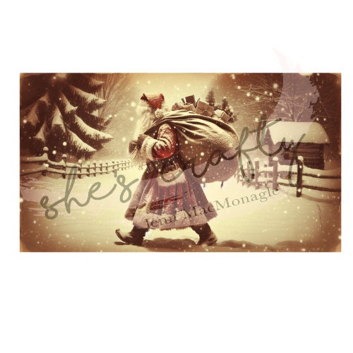 Old World Santa Digital Download