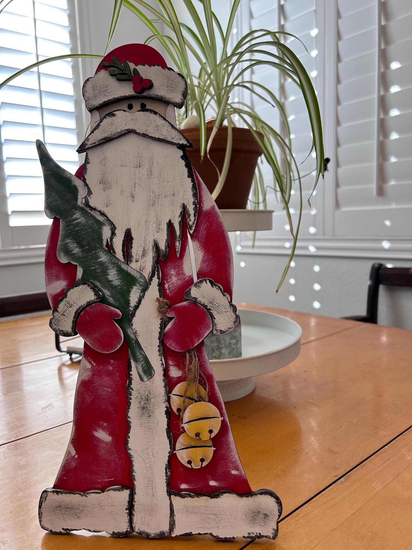 Old world Santa Shelf Sitter Unpainted/ Unassembled DIY Kit (Do it yourself)