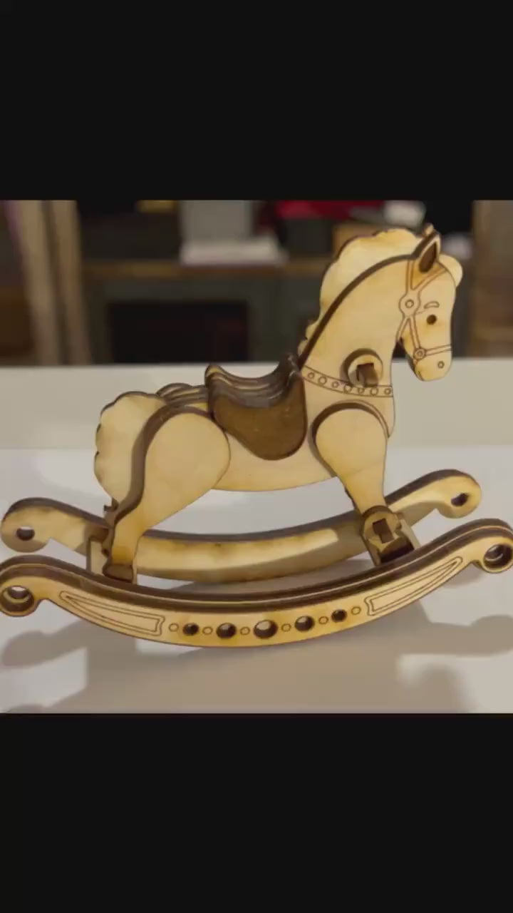 Toy rocking horse DIY