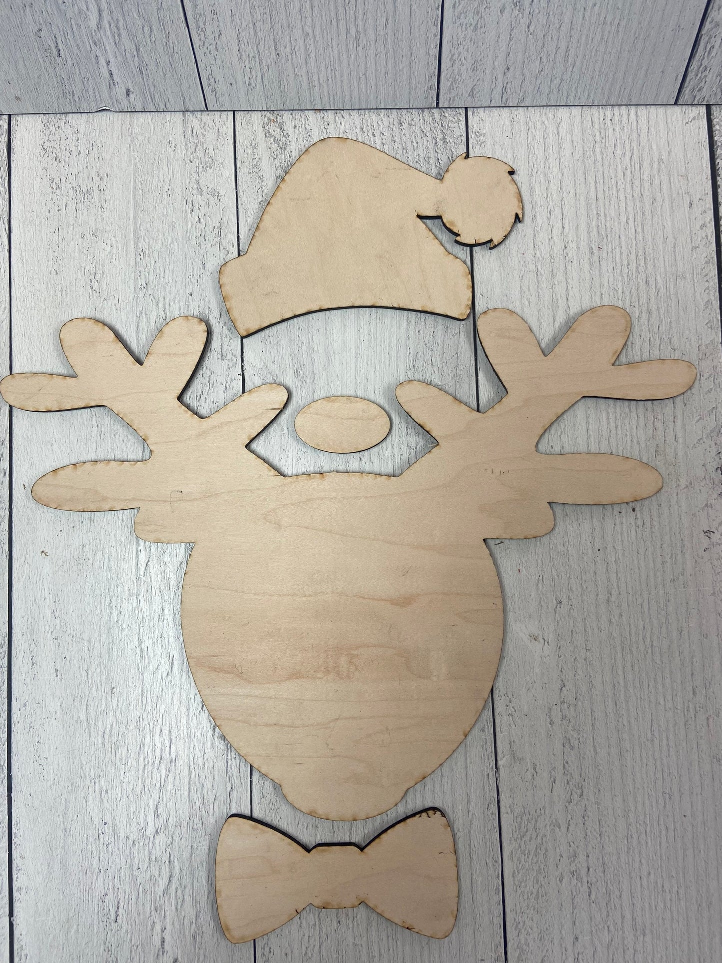 DIY Reindeer cutout! UNPAINTED