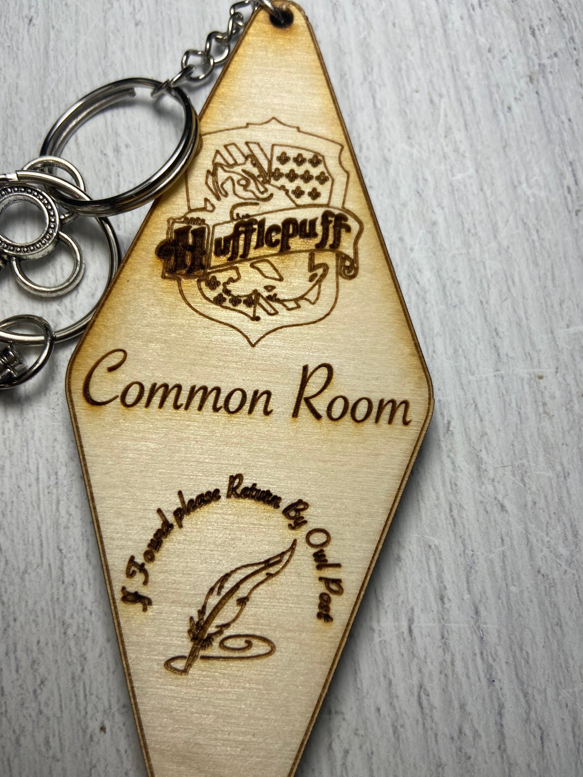 Wizard House Common Room Key Chain